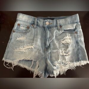 aeropostale denim shorts!